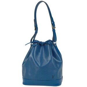 Louis Vuitton Noe Drawstring Shoulder Bag Epi Toledo Blue
